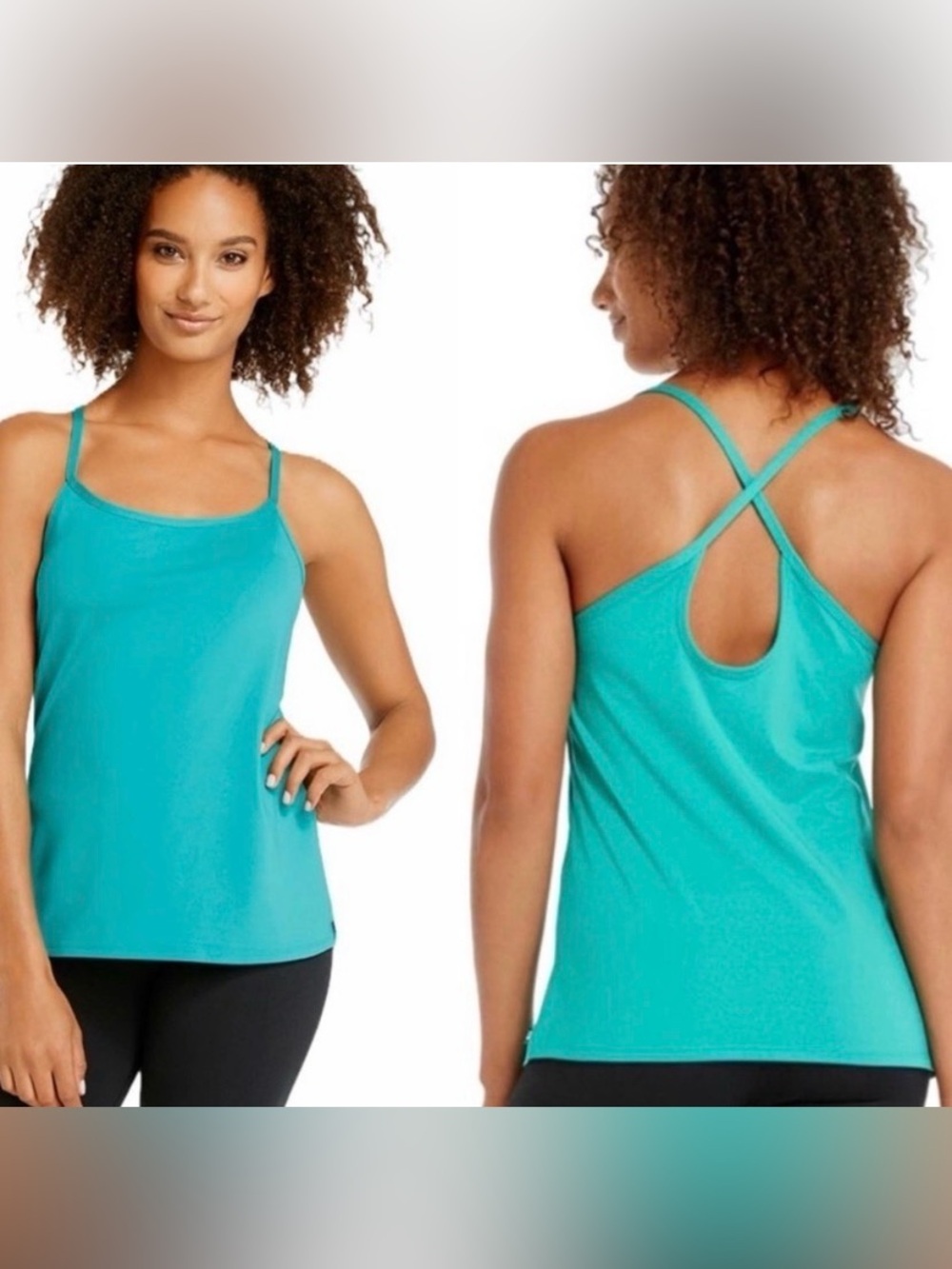 Fabletics Penny Tank Sea Green NWT Size Small